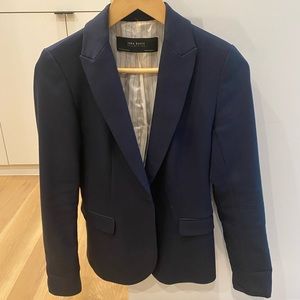 Navy Zara regal blazer size xs